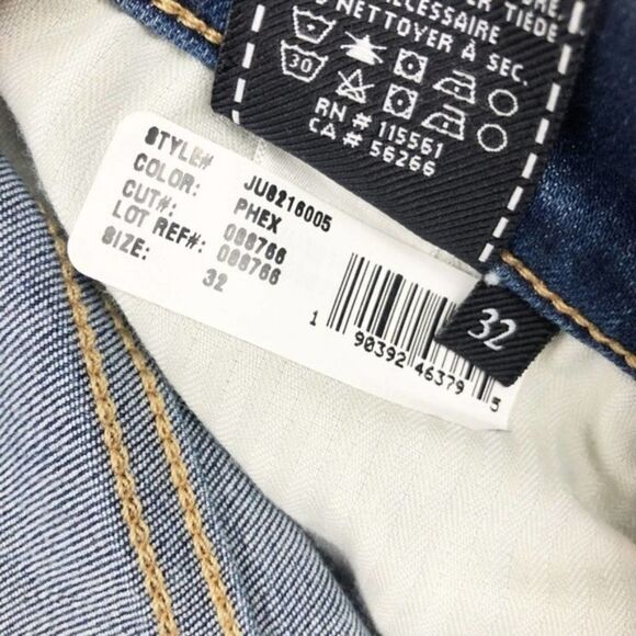 7FAM Gwenevere Distressed Skinny Ankle Jeans NWT  - Picture 5 of 7